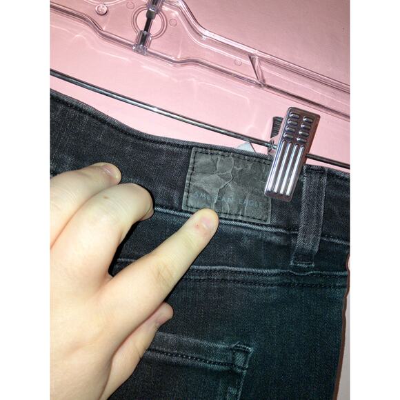 American Eagle black high-rise jegging size 4 regular - Picture 3 of 6